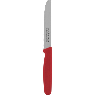 TECHNICA univerzálny nôž vlnité ostří 21 cm červený Silver Line červená