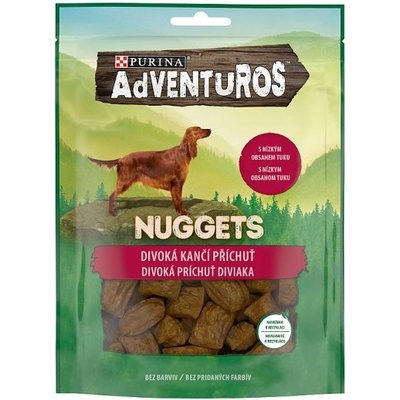 Adventuros Nuggets maškrty pre psov diviak 90 g
