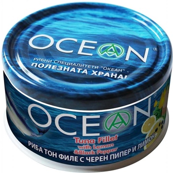 Image 1 of OCEAN РИБА ТОН ФИЛЕ В ЛИМОН И ЧЕРЕН ПИПЕР (185 Г)