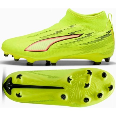 Puma ULTRA 6 MATCH+LL JR FG/MG Žlutá