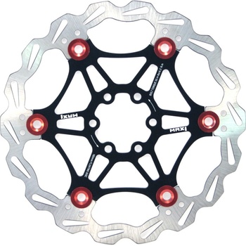 Max1 Alux 6 děr 180 mm černá