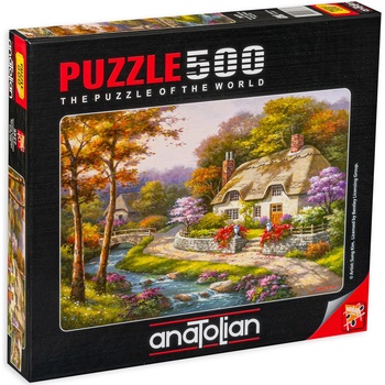 Anatolian Пъзел Anatolian от 500 части - Разцъфнала пролет, Сунг Ким (P3577)