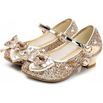 Lesklé střevíčky dívčí společenské