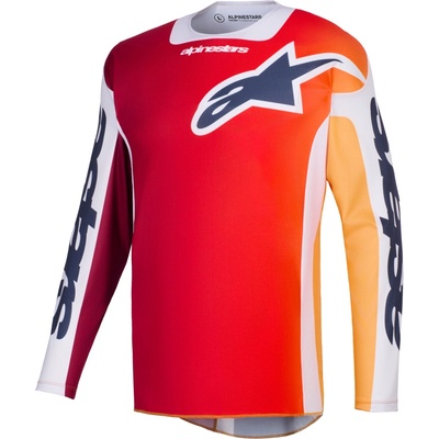 Alpinestars RACER PORTL červená/oranžová/světle šedá