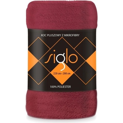 Faro deka mikroplyš super soft bordo 200x220