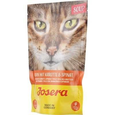 Josera Cat Super Premium Soup chicken carrot spinat 32 x 70 g