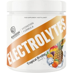 SWEDISH Supplements Electrolytes Clear | Hydration Formula with Pink Himalayan Salt & CocoMineral® [240 грама] Tropical Breeze