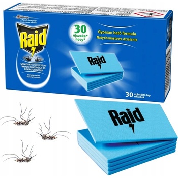 RAID proti lietajúcemu hmyzu vankúšiky 30 ks 1 kus