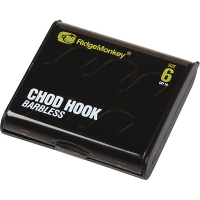 RidgeMonkey RM-Tec Chod Hook Barbless vel.8 10 ks