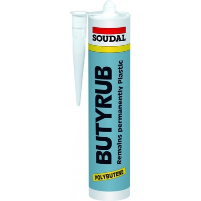 Soudal Butyrub 280 ml biela
