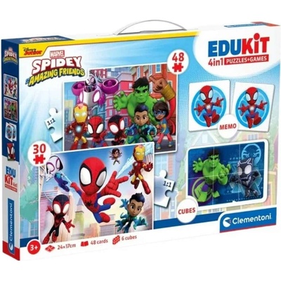 CLEMENTONI Soubor her Spidey a jeho úžasní přátelé 4v1