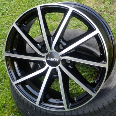 Alutec Singa 6x15 4x108 ET23 black polished