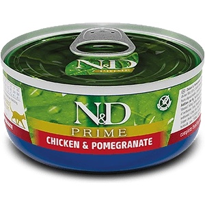 Farmina N&D Prime Kitten Chicken & Pomegranate 70g - пълноценна консервирана храна за малки котенца