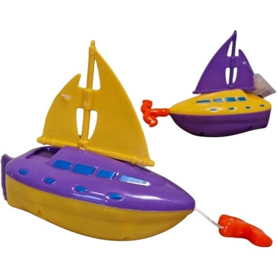Wiky WKW047765 Loď s kotvou naťahovacia do vody 18 cm