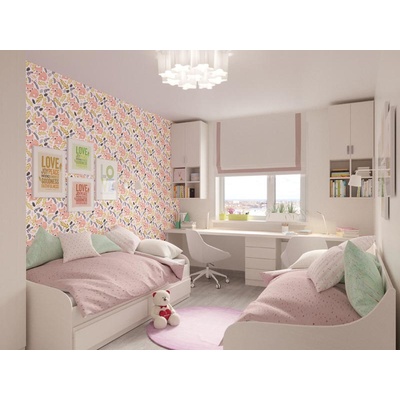 DIMEX ART Луксозна флизелинова тапета розови лисици