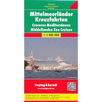 Mittelmeerländer Kreuzfahrten/Středomoří 1:2M/automapa