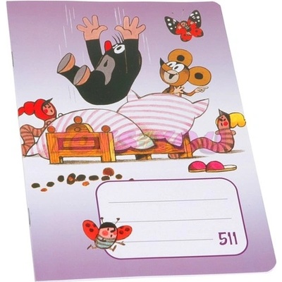 BOBO Sešit školní 511 Krtek