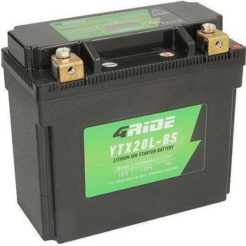 Image 1 of 4RIDE 18Ah right+ (YTX20L-BS)