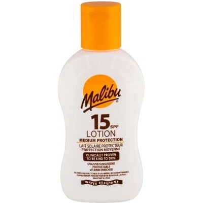 Malibu Lotion SPF15 слънцезащитно мляко с масло от шеа 100 ml