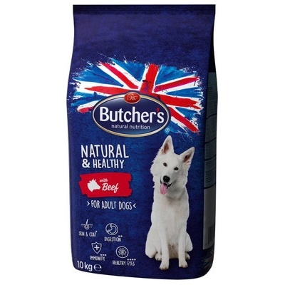 Butcher's Natural&Healthy s hovězím masem 10 kg