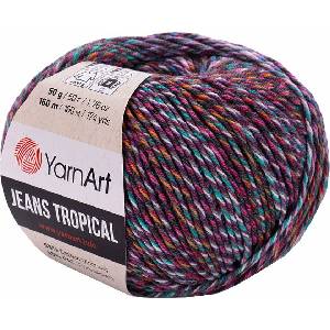 YARNART Jeans Tropical 620 Multi Плетива прежда (Jeans Tropical 620)