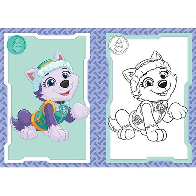 Omalovánka A5 Paw Patrol/Tlapková Patrola pro holky