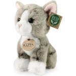 Rappa Плюшена котка сива 18 см eco-friendly (222595)