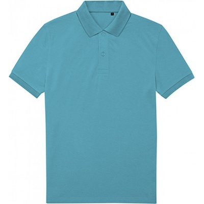 B&C polokošile piqué Pop BCPU428 Turquoise