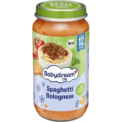 Babydream BIO špagety Bolognese 250 g