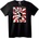 NOONEBRAND Тениска Captain Tsubasa Аниме - 2XL, Black