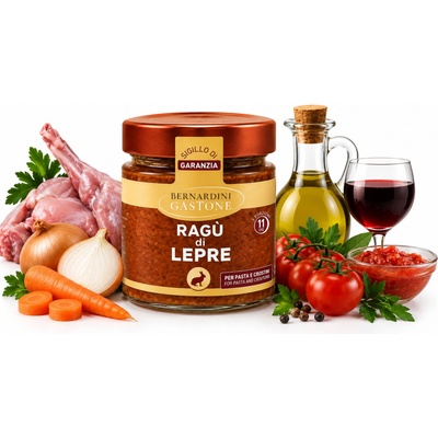 Bernardini gastone ragú ze zajíce 220 g