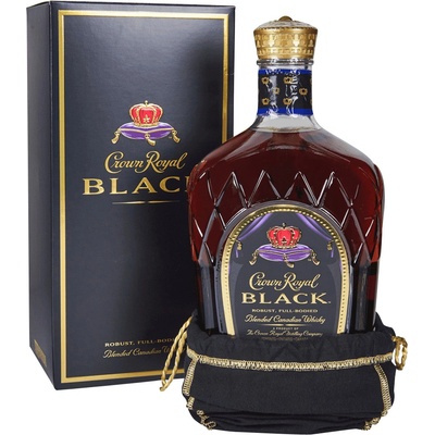 Crown Royal Black 45% 1 l (holá láhev)