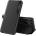 HQWear Елегантен кожен кейс-тефтерче Eco Leather View за Samsung Galaxy A22 4G, Черен (9145576220153)