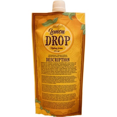 Ecoslay Lemon Drop Styling Foam – Silně tužící stylingová pěna 236 ml