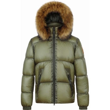 Arctic army Яке ARCTIC ARMY Men's Puffer OG Hooded Long Sleeve Short Puffer Jacket - Khaki