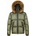 Arctic army Яке ARCTIC ARMY Men's Puffer OG Hooded Long Sleeve Short Puffer Jacket - Khaki