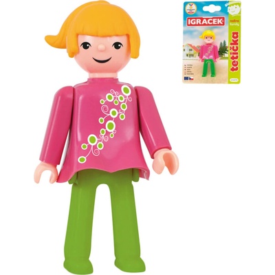 EFKO IGRÁČEK Tetička figurka 7,5cm rodina v krabičce
