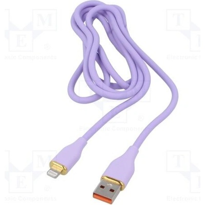 Gembird CC-USB2S-AM8PM-1.5M-P USB 2.0 1,5m fialový