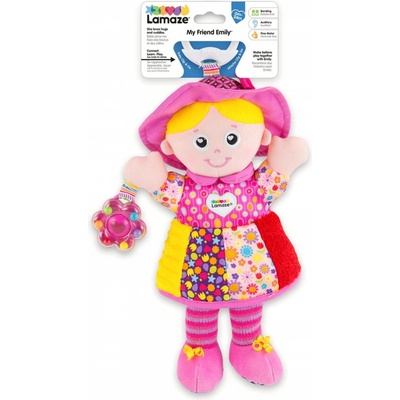 Tomy Lamaze plyšová hračka na zavesenie Emilka LC27026