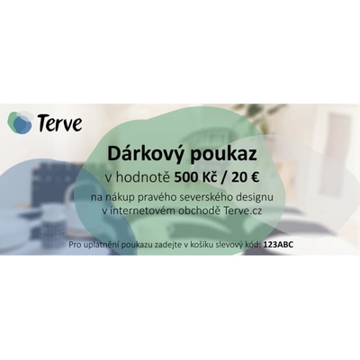 Dárkový poukaz na 500 Kč