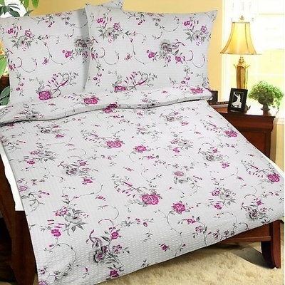 Bellatex povlečení krep pnoucí růže 140x220 70x90