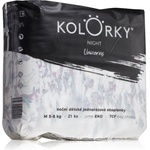 Kolorky Night Unicorn еднократни пелени за цялостна защита през нощта размер М 5-8 Kg 21 бр