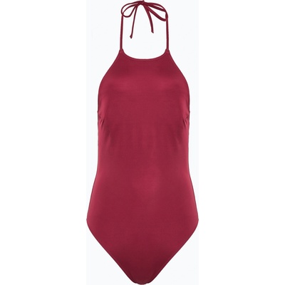 Calvin Klein Дамски бански костюм от една част Calvin Klein KW0KW02733 High Neck - RP plum gaze