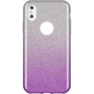 Forcell SHINING iPhone XS Max fialové