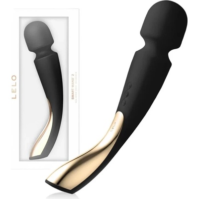 Масажор, луксозен и мощен, 21см. - Smart Wand 2 Black (LELO008373)