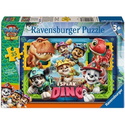 Ravensburger Пъзел Ravensburger от 35 части - Пес Патрул: Дино Филмът (12004366)