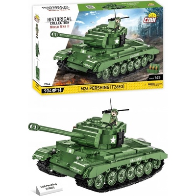COBI 2564 World War II Americký tank M26 PERSHING (T26E3) – Zbozi.Blesk.cz