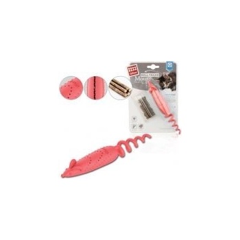 GiGwi Hračka kočka Myška s náplněni Catnip+Matabi 16cm