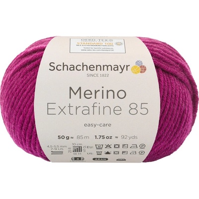 Schachenmayr Merino extrafine 85 Fuchsiová 233