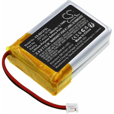 Baterie pro Sportdog Sd-1275/875, 500mAh, Li-Pol, 7.4V, SDT54-16749, HQ